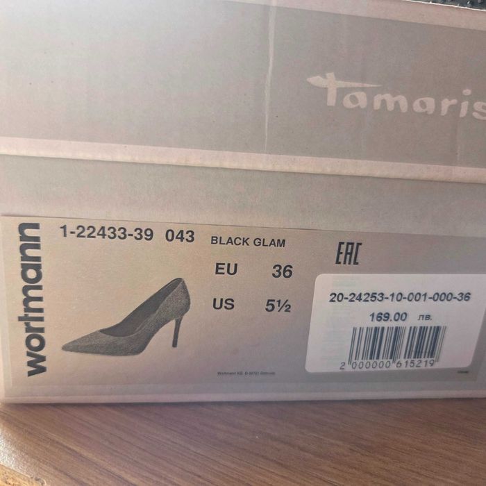 Обувки на ток Tamaris