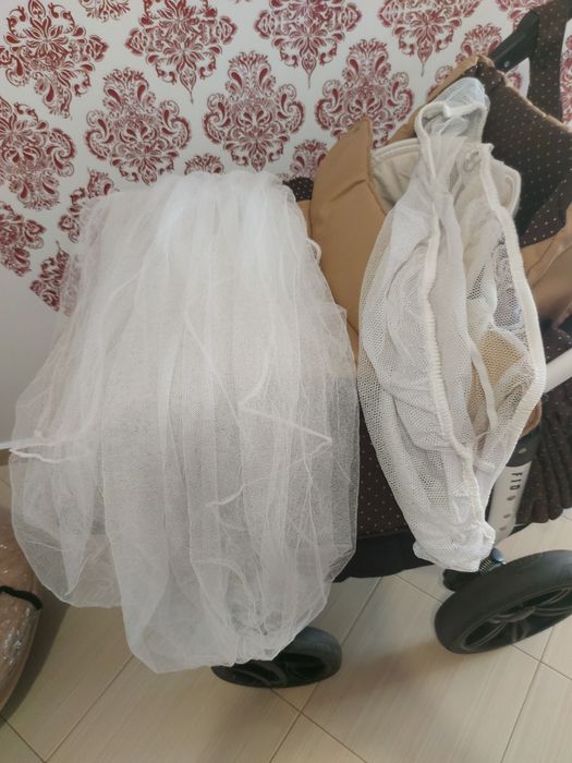 Бебешка количка Ретрус кофи