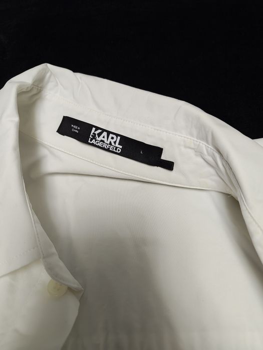 Camasa Karl Lagerfeld, originala, supradimensionata - mar L