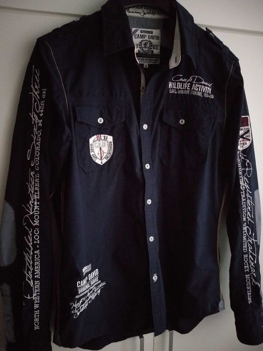 Camasa bluza Originala CAMP DAVID model sport pentru cunoscatori