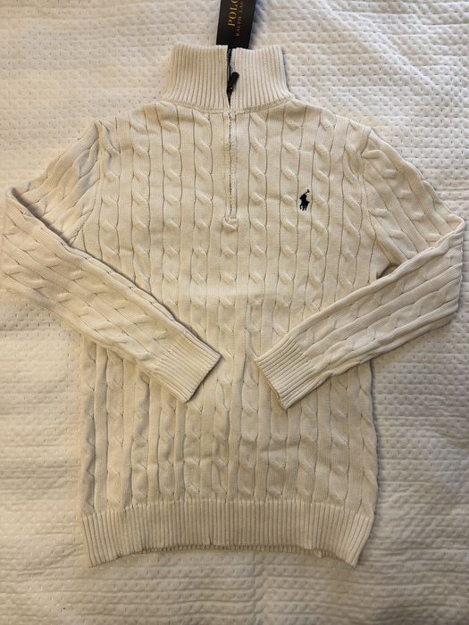 Pulover Polo Ralph Lauren Alb