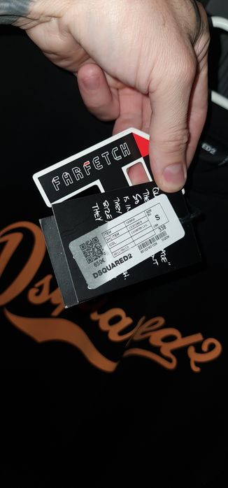 Tricou Off white unisex / dsquared2