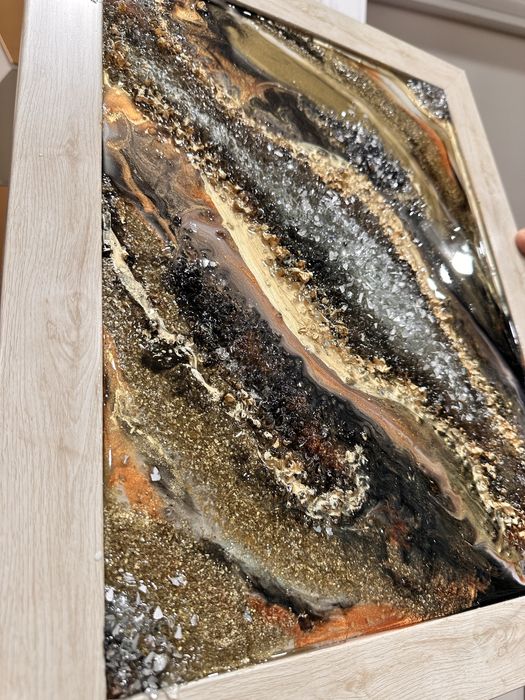 Картина от смола “Лава”