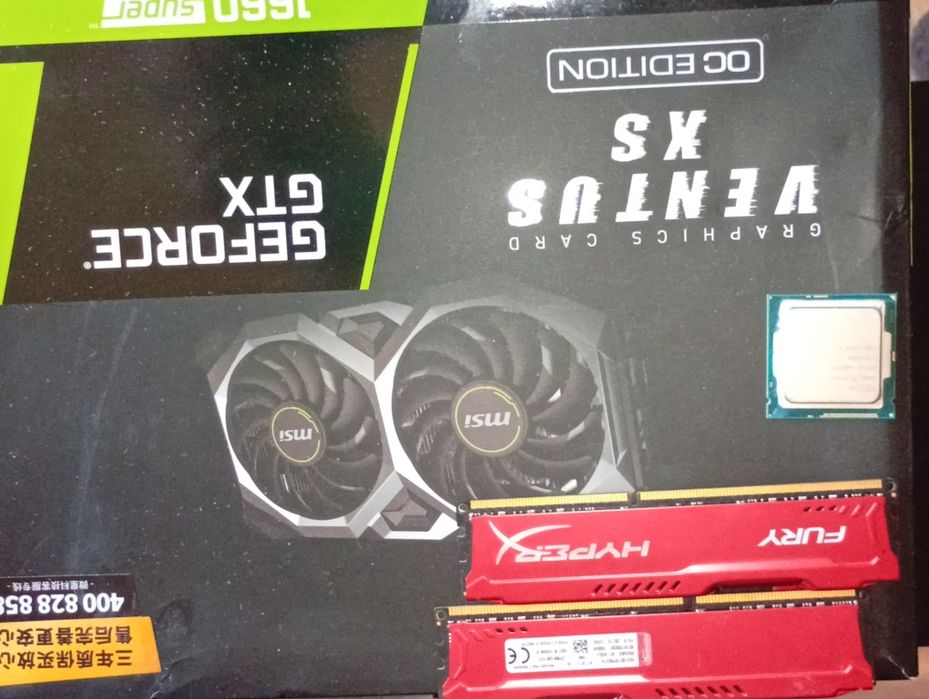 Продам б/у комплектующие для ПК.