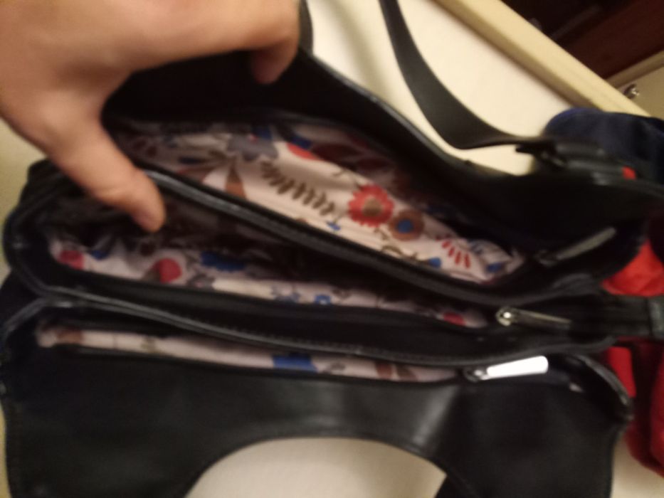 Дамска чанта черна