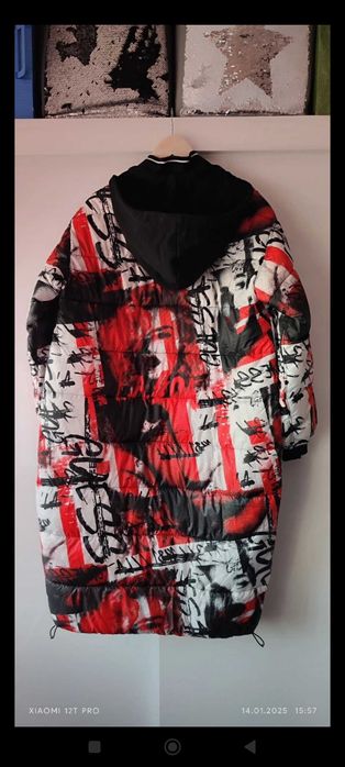 Geacă lungă reversibilă Guess M