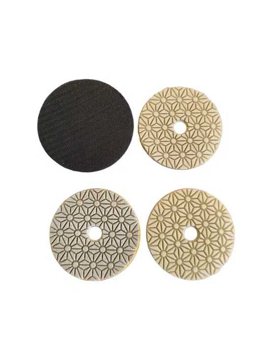 Комплект 3 броя Диамантени шкурки за полиране на камък