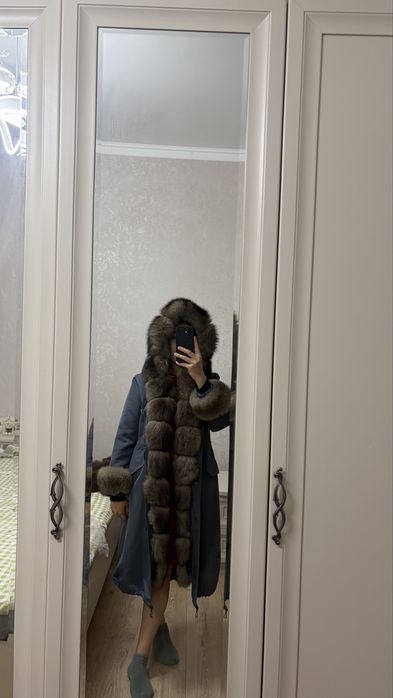 Парка длинна 120 см б/у