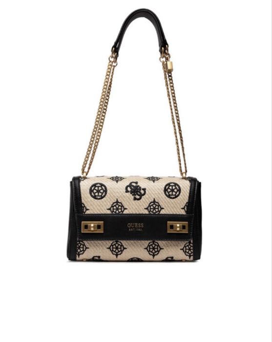 Чанта Furla Flow M  и guess katey от ратан и кожа