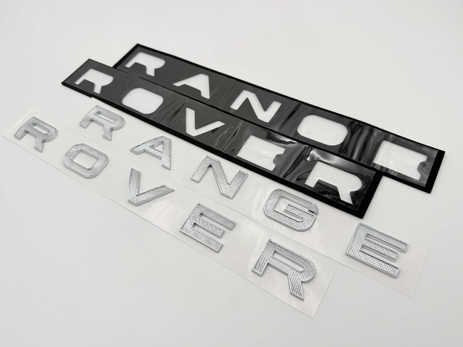 Emblema Compatibila Range Rover fata/spate crom diamant