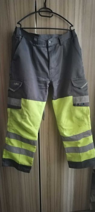 Работен, карго панталон със светлоотразителна лента
