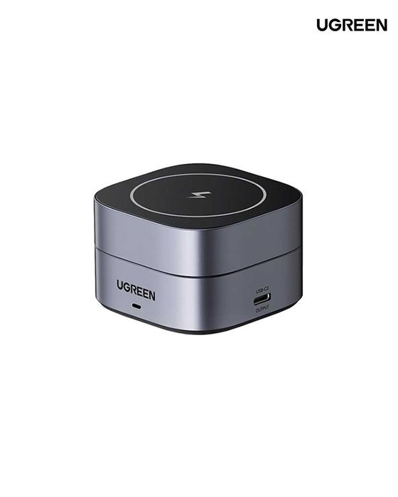 Беспроводное зарядное устройство Ugreen MagFlow 2-in-1
