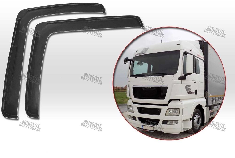 Ветробрани за МАН ТГА / MAN TGA въздухобрани Комплект 2003 - 2009