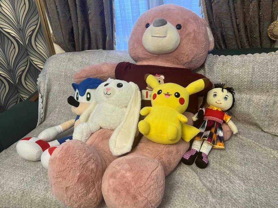 Мягкие игрушки в отличном состоянии