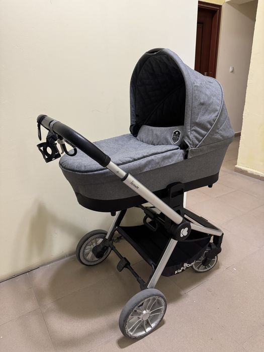 KIKKA BOO Комбинирана количка 3в1 VICENZA GREY