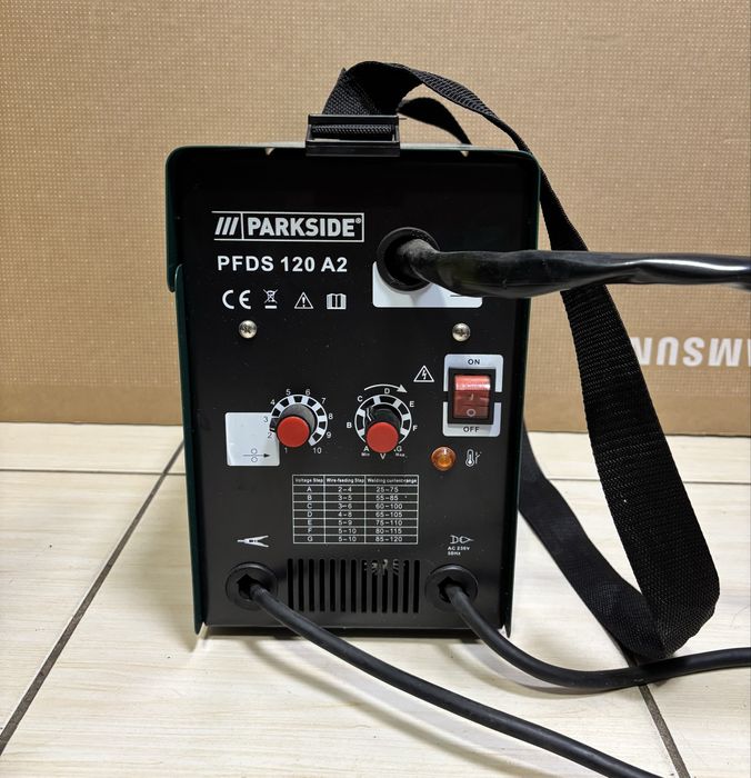 MDM vinde: Aparat de sudura Parkside PFDS 120 A2, cu sarma.