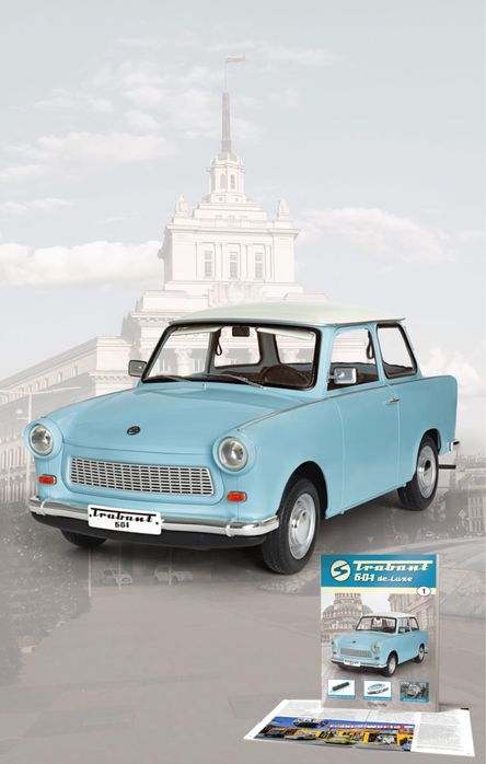 Trabant 601 Deluxe МАЩАБ 1:8