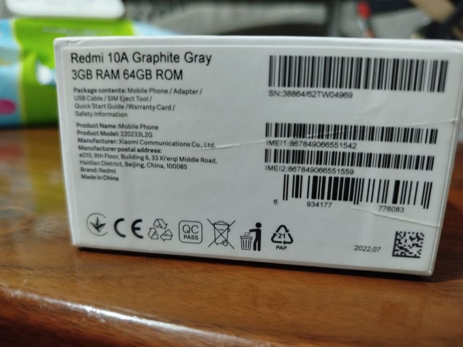 Редми 10а в хорошем состоянии