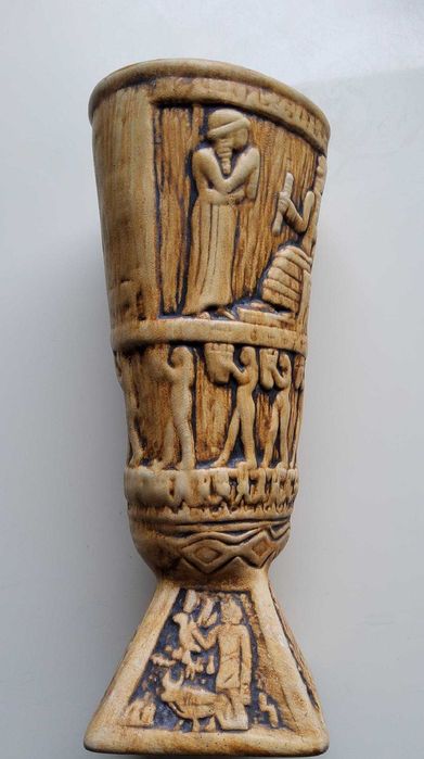 Vază din ceramică, Dimensiuni : 11 x 25,5 cm, Greutate 721 g