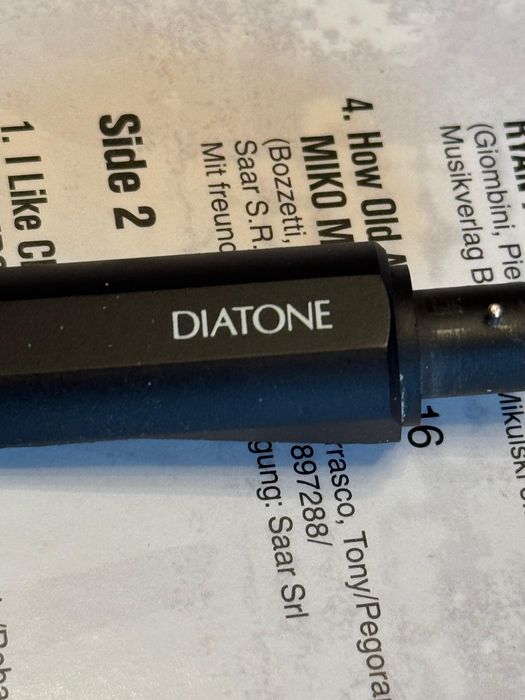 Шелл DIATONE для винилового проигрывателя.