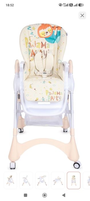 стульчик для кормления babyton