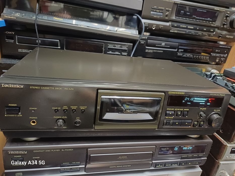 Technics  RS-AZ6 deck casetofon oldschool