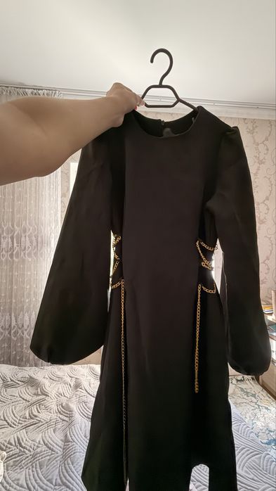 Чёрное платье для девочек