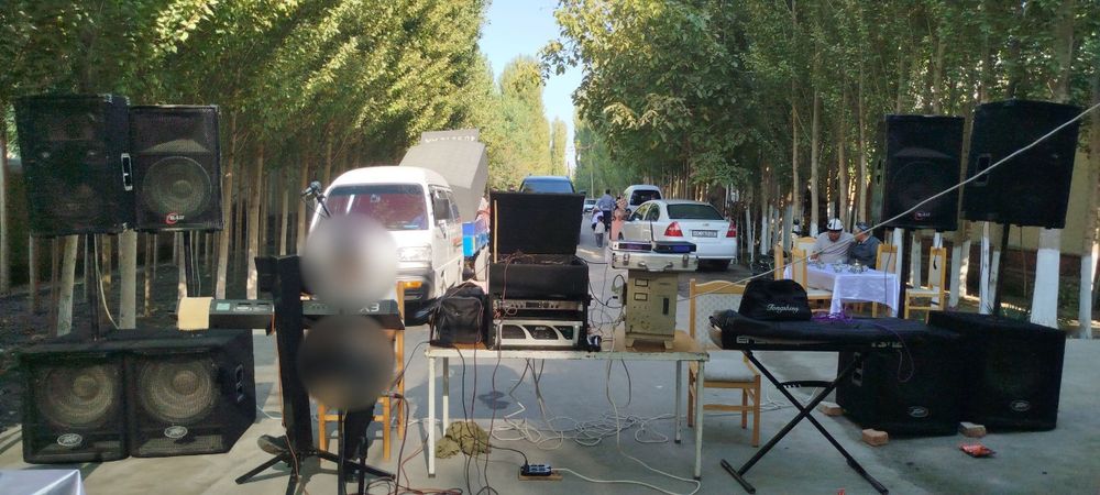 Toʻy va barcha tadbirlar uchun aparatura va jonli ijrodagi sanʼatkorla