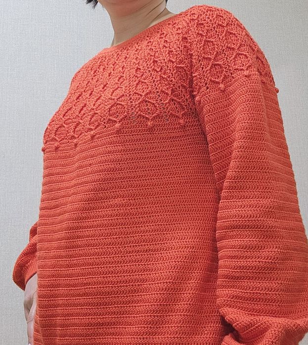 Кофта ручной вязки