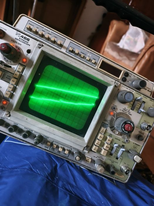 Osciloscop Tektronix 466 si voltmetru!