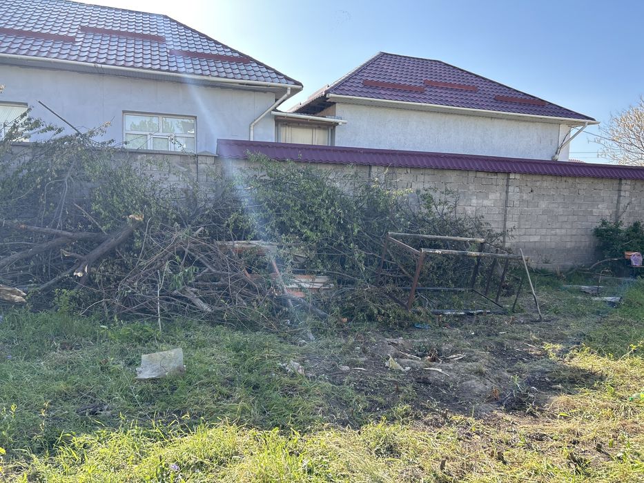 Дрова под ними есть еще балки