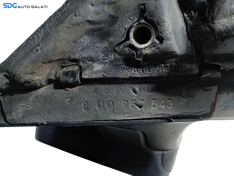 Oglinda Stanga Electrica Audi A4 B5 1994 - 2001 Culoare Negru Mat Cod 8D0857543A [LR0907]