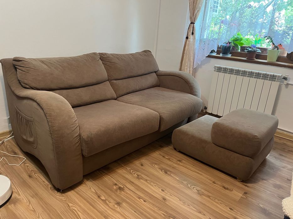 Canapea extensibila cu funcție de pat 2+1