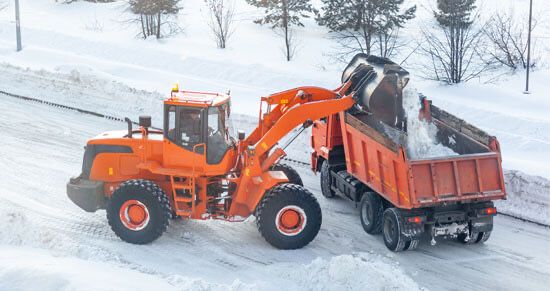 Уборка снега, вывоз снега