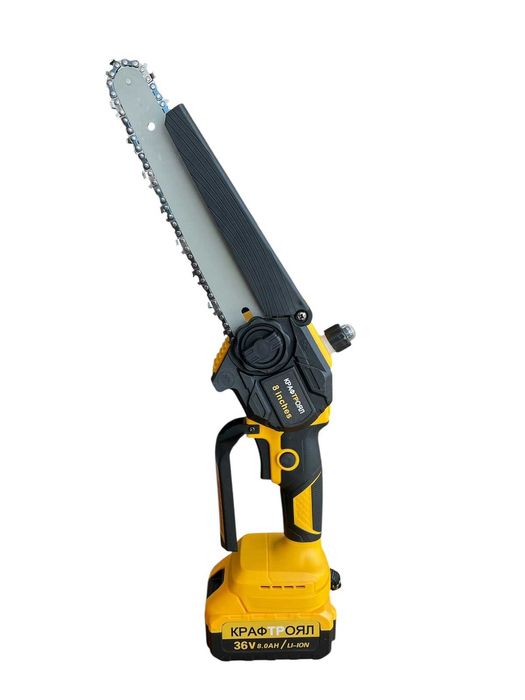 Резачка на батерии 20см шина с 2 батерии 36V 8aH Kraft royal