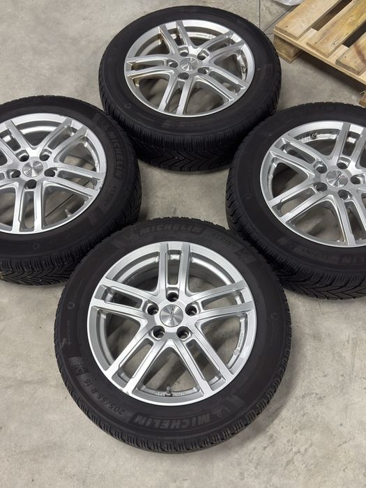 Jante cu anvelope 205 55 16 Dot 2022 5x105 OPEL
