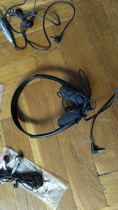 Casti audio cu mufa jack 3.5 mm panasonic sony si no name noi/folosite