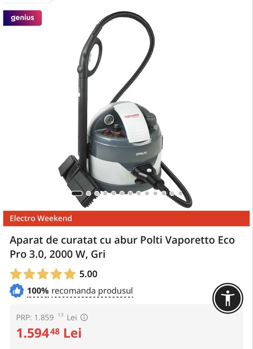 Aparat curatat Aburi