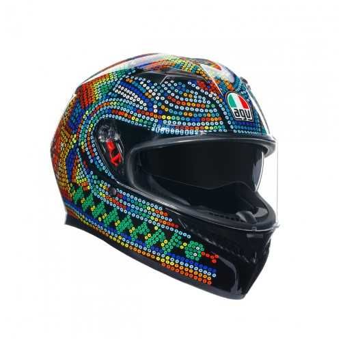 КАСКА AGV K3 - Rossi Winter Test 2018