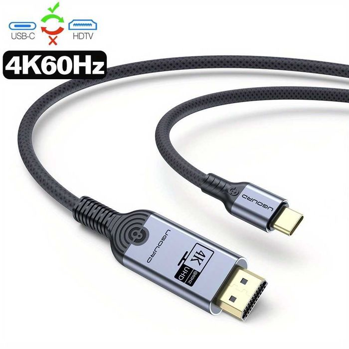 Кабель Адаптер Type-C - HDMI - 4K 30 - 60 Гц