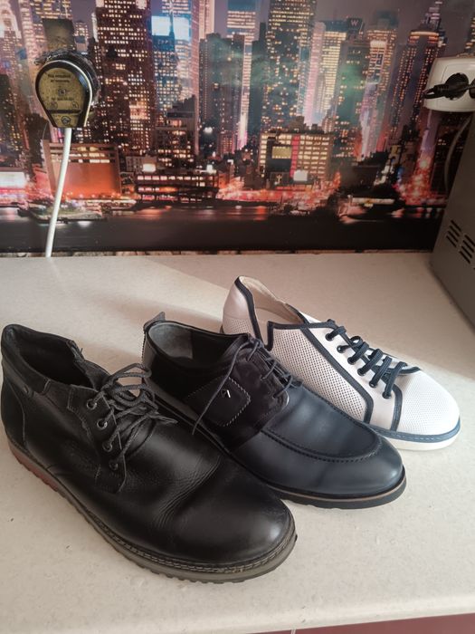 Мужская обувь, три пары Италия, цена за три