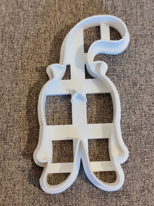 Пластмасова форма за бисквитки с формата на котка