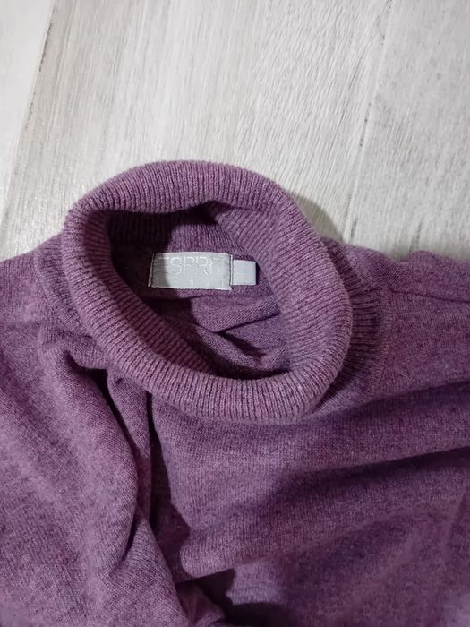 Pulover moale lână violet