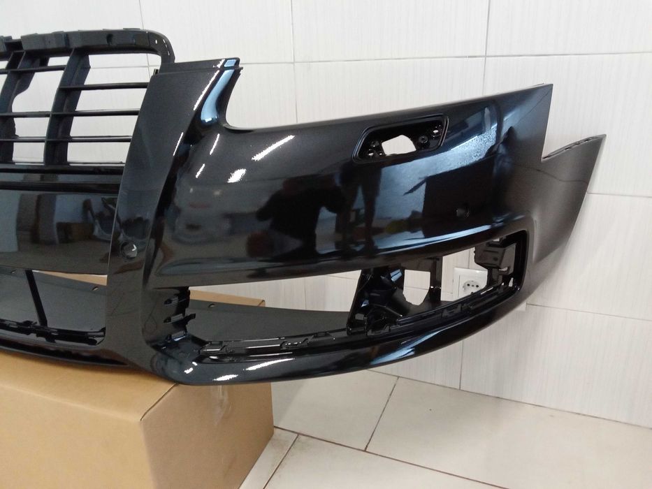 Bara fata Audi A6 C6 08-2010 Facelift cu spalator far Negru LY9B/LZ9Y