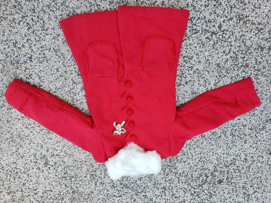 Разкошно палто за момиченце, ръст  150см