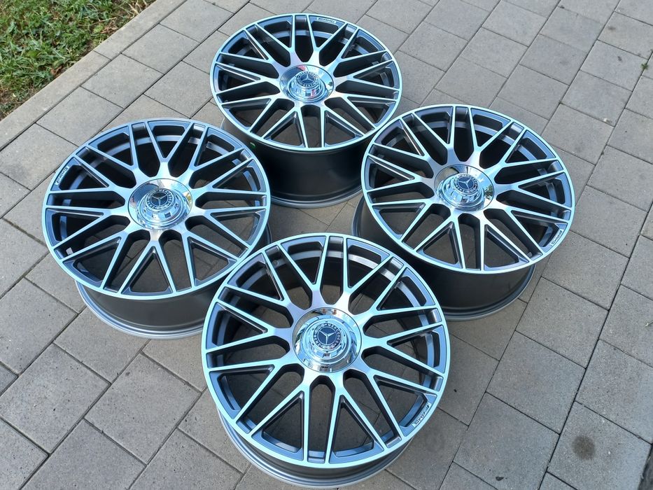 20.Mercedes ///AMG 8.5j et45 9.5j et40 Sport Paket Black Matt Polish l
