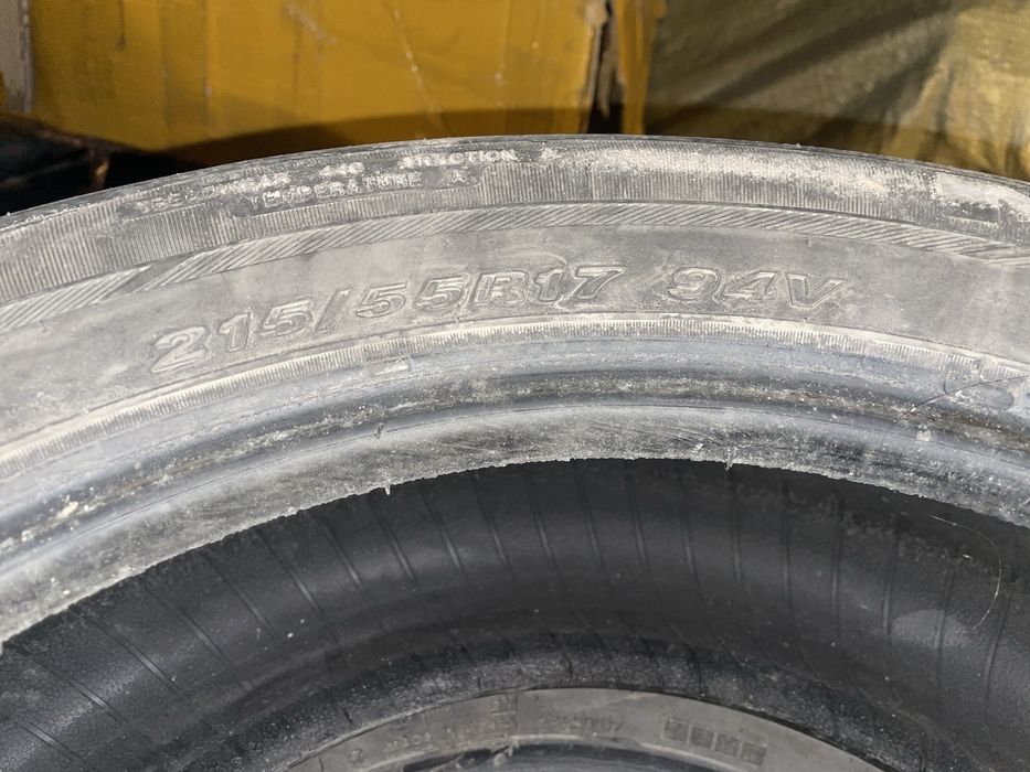 Летние шины на 17