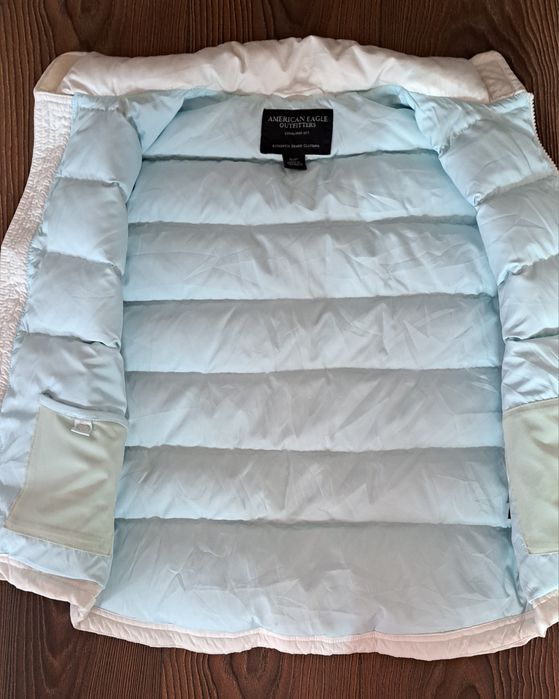 Дамски нов елек с гъши пух