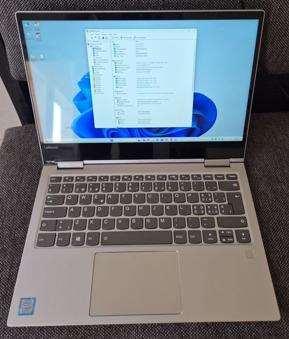 vand laptop 2 in 1  Lenovo Yoga 730. 14"FH Touchscreen.i5 8265 Quad Core.8 Gb.Ssd 128 Gb.