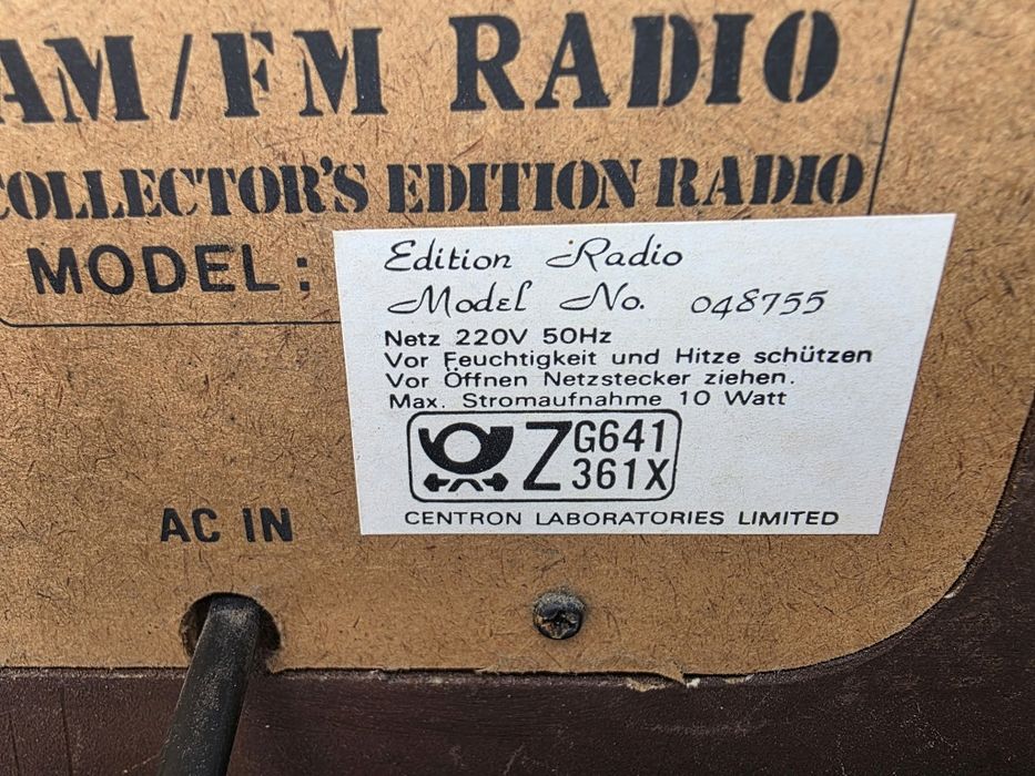 Vand radio Audiosound Collector's Edition